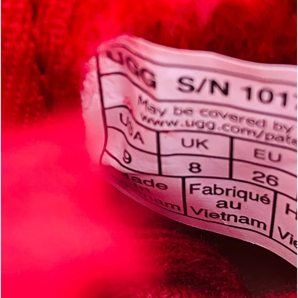 NEW | Toddler UGG Neumel Red Suede Boots